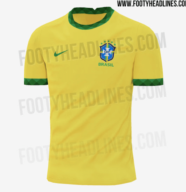 Nueva camiseta de Brasil