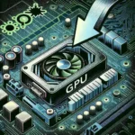 "Imagen de una tarjeta gráfica Nvidia y una AMD instaladas en un sistema de computadora, ilustrando la necesidad de actualizaciones de UEFI para modelos de GPU plug-and-play"