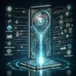 "Actualización de software para iPhone 16 con características de inteligencia artificial, mostrando la interfaz de usuario mejorada y nuevas herramientas en acción."