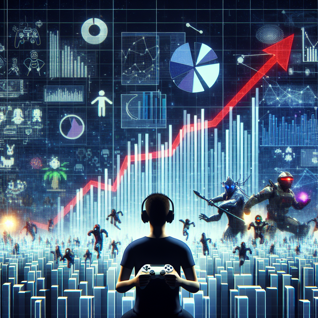 "Imagen que ilustra el crecimiento de Netflix en la industria de los videojuegos, mostrando un collage de plataformas de juegos y títulos populares relacionados con la experiencia interactiva de Netflix."