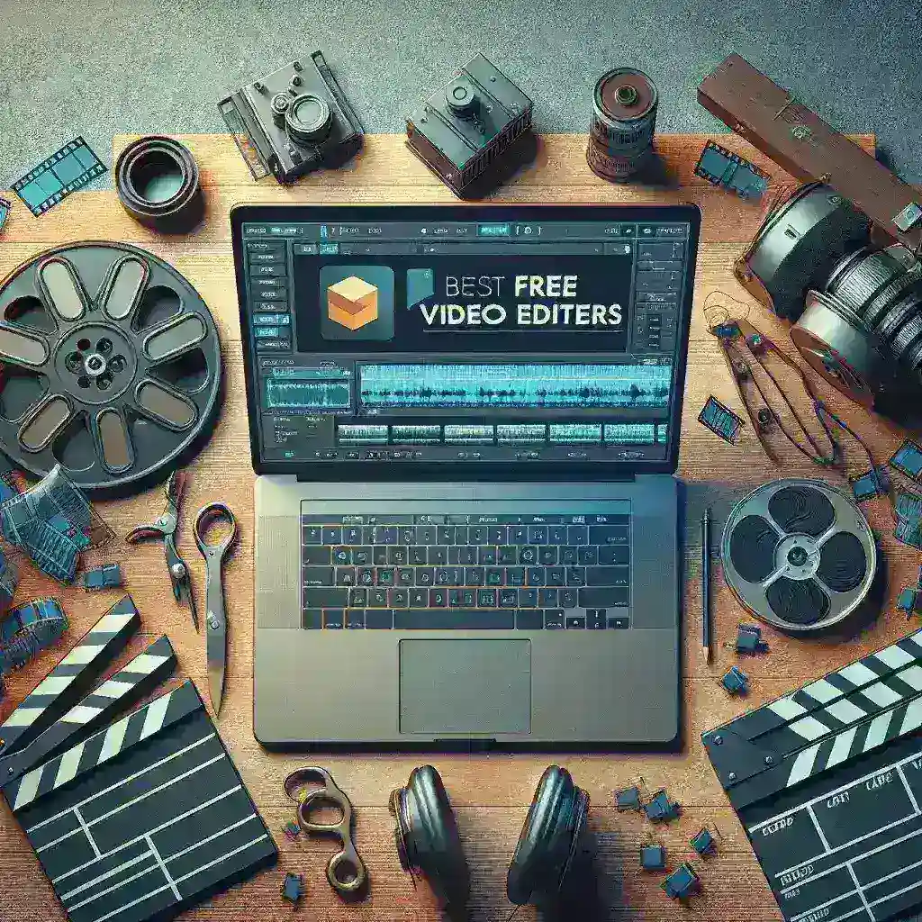 "Captura de pantalla de la interfaz de uno de los mejores editores de video gratuitos 2024, destacando herramientas de edición y opciones de exportación, en el artículo 'Los Mejores Editores de Video Gratuitos: Guía Completa 2024'."